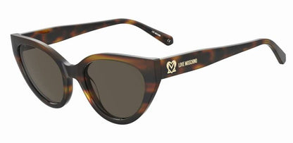 Moschino Love MOL064/S Brown Women's Designer Sunglasses