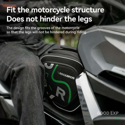 Motorcycle Tank Bag Helmet Bag 12L With Rain Cover