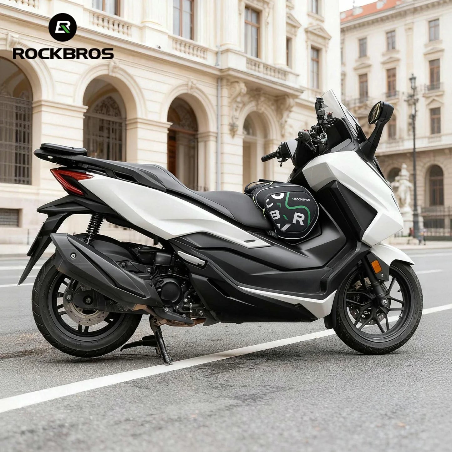 Motorcycle Tank Bag Helmet Bag 12L With Rain Cover