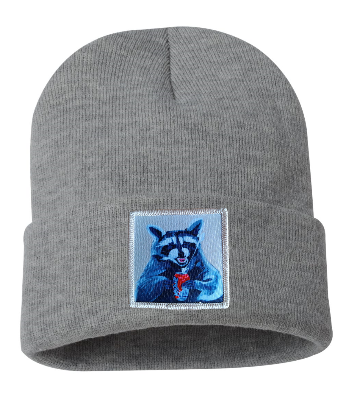 Camp Crasher Raccoon Beanie