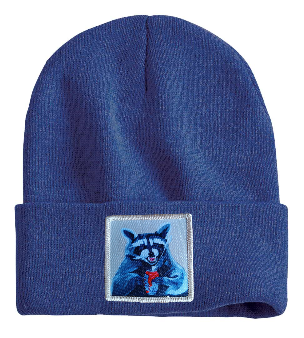 Camp Crasher Raccoon Beanie