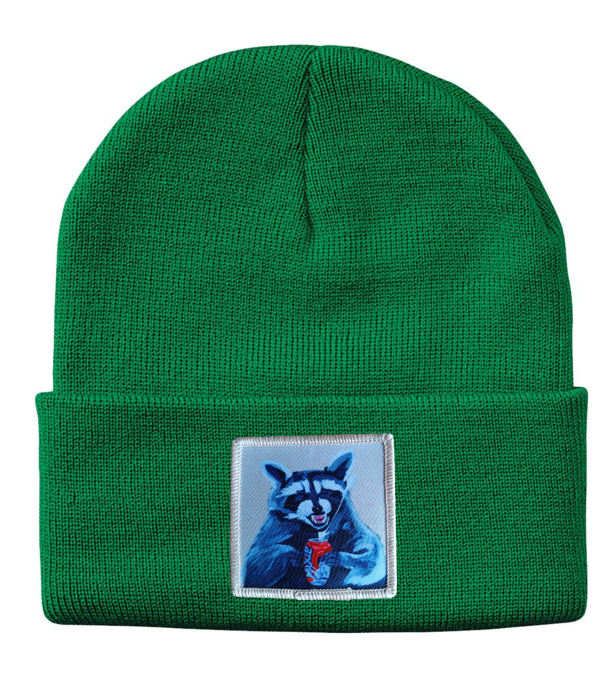 Camp Crasher Raccoon Beanie