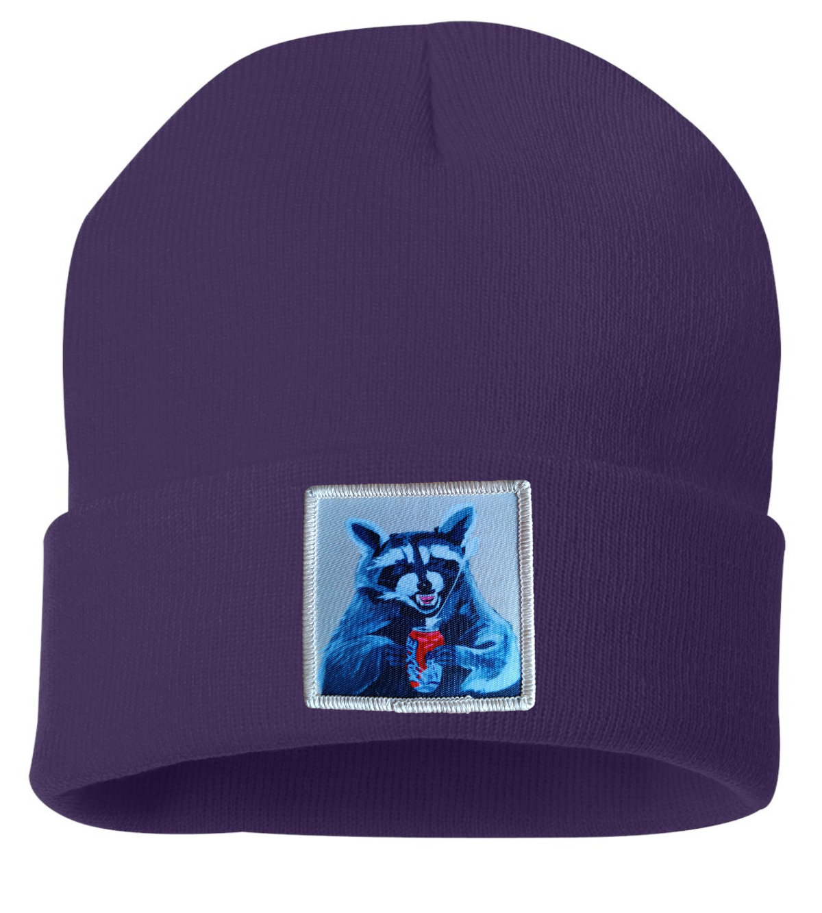 Camp Crasher Raccoon Beanie