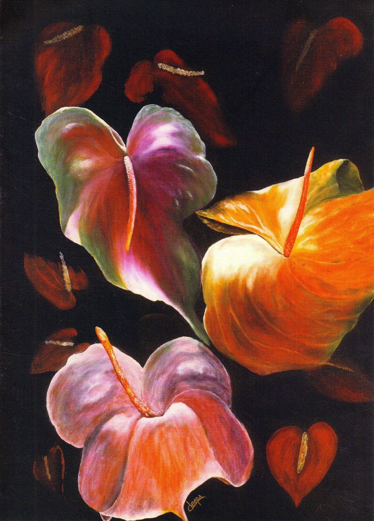Deepa's Flower Collection Wall Hangings 3.0