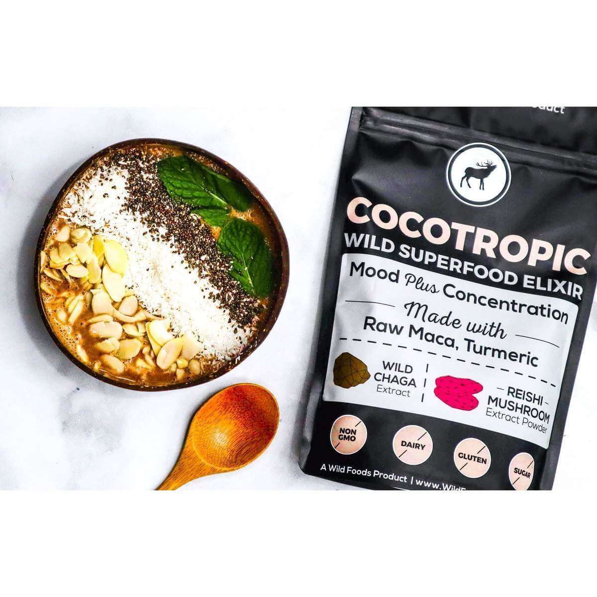 Wholesale case of 12 - CocoTropic Superfood Mix - 100% Organic