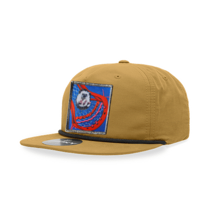 Biscuit/Black Rope Cap