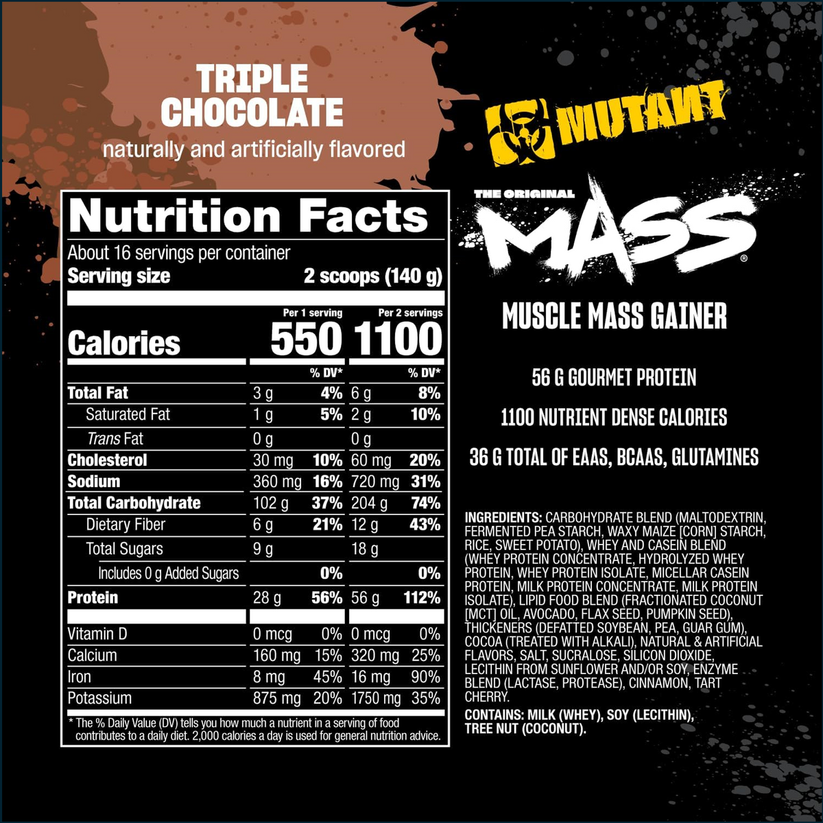 Mutant Mass, 5lbs