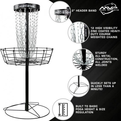 MVP Black Hole Precision Basket- Drop Ship