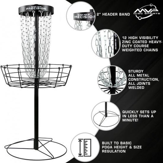 MVP Black Hole Precision Basket- Drop Ship