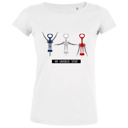 My Favorite Sport Women's Organic Tee