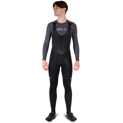 2024 Nalini ERGO XWARM Thermal Men's Bib Tights (Black) S-3XL