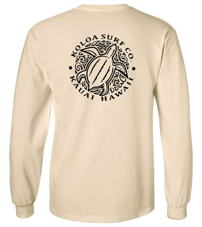 Koloa Hawaiian Turtle Long Sleeve T-Shirt