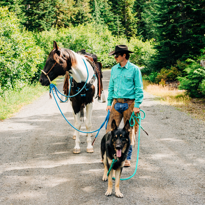 14 Ft Clinician Weighted Lead Rope w/ Snap