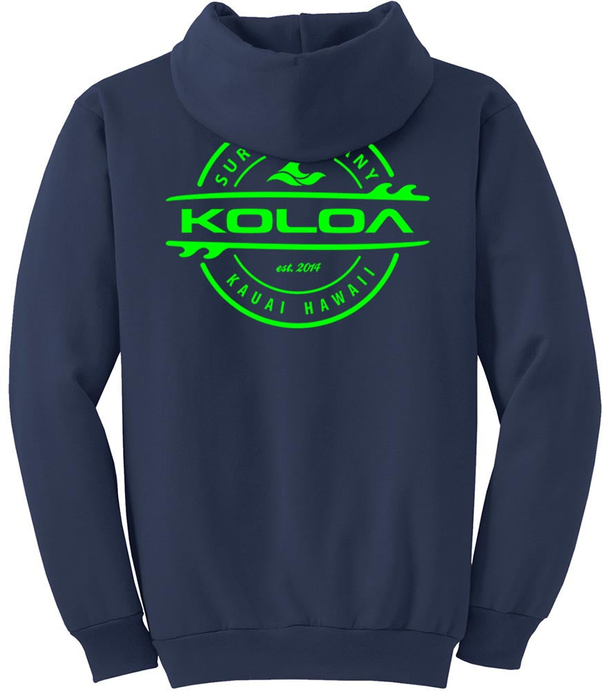Koloa Thruster Surfboards Tall Hoodie