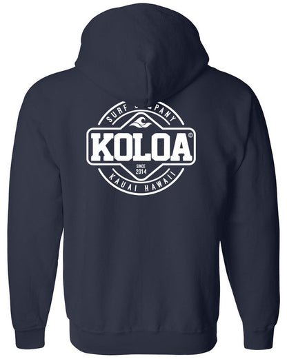 Koloa Dawn Patrol 2-Side Tall Zipper Hoodie