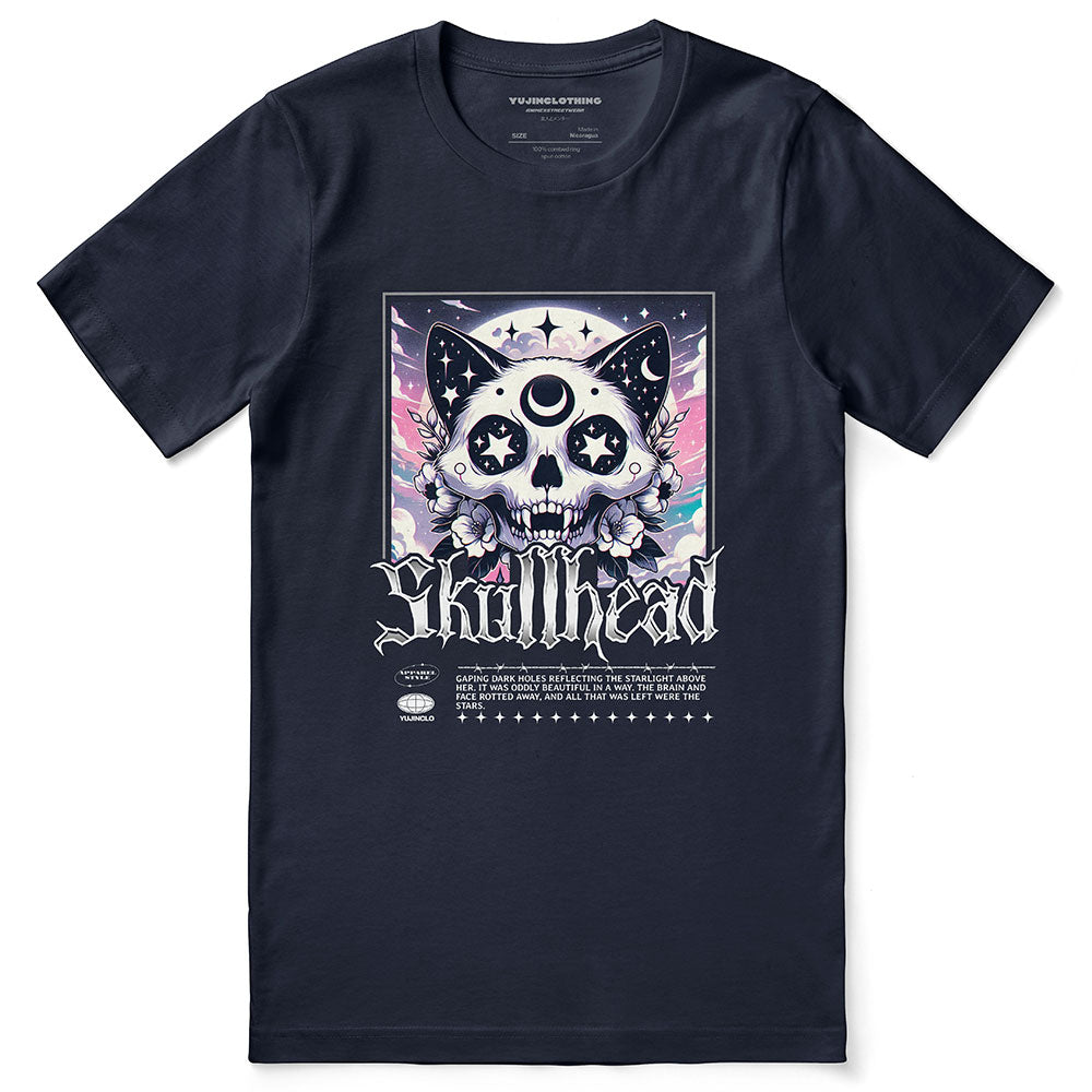 Skullhead Cat T-Shirt