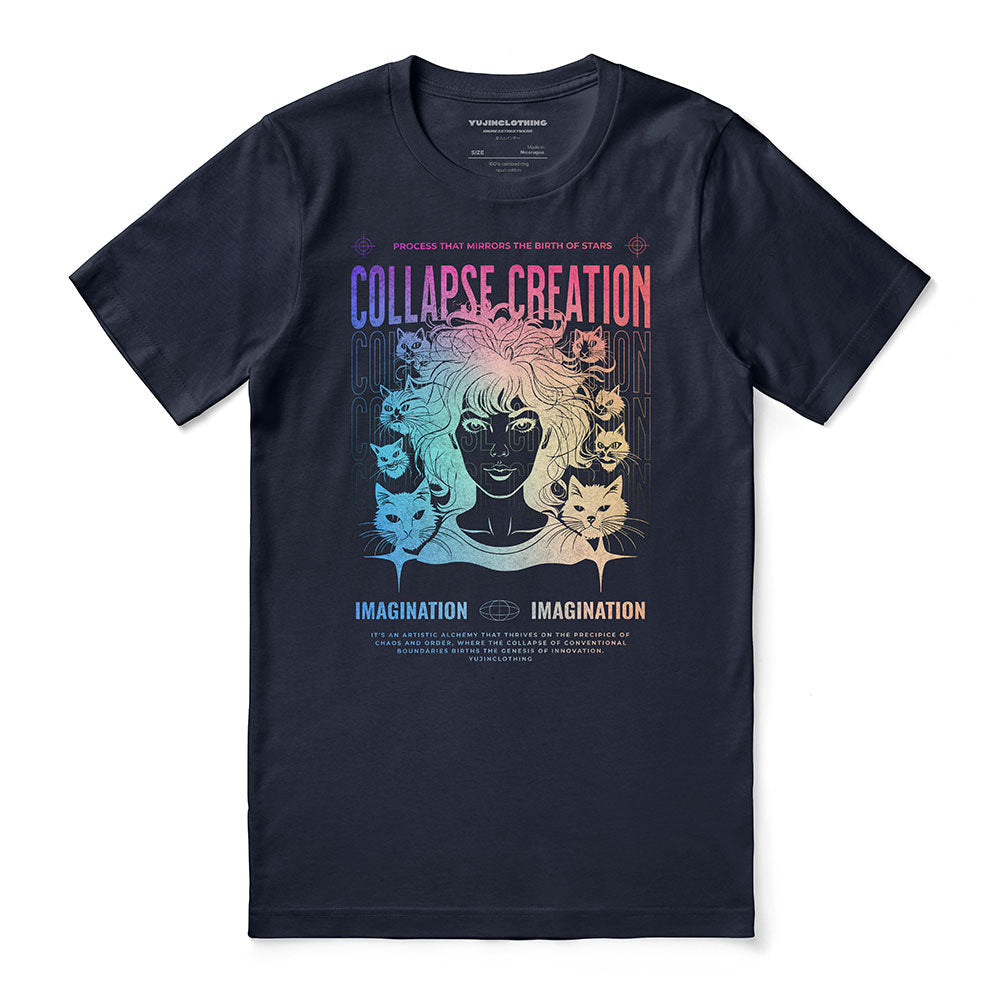 Collapse Creation Cat T-Shirt