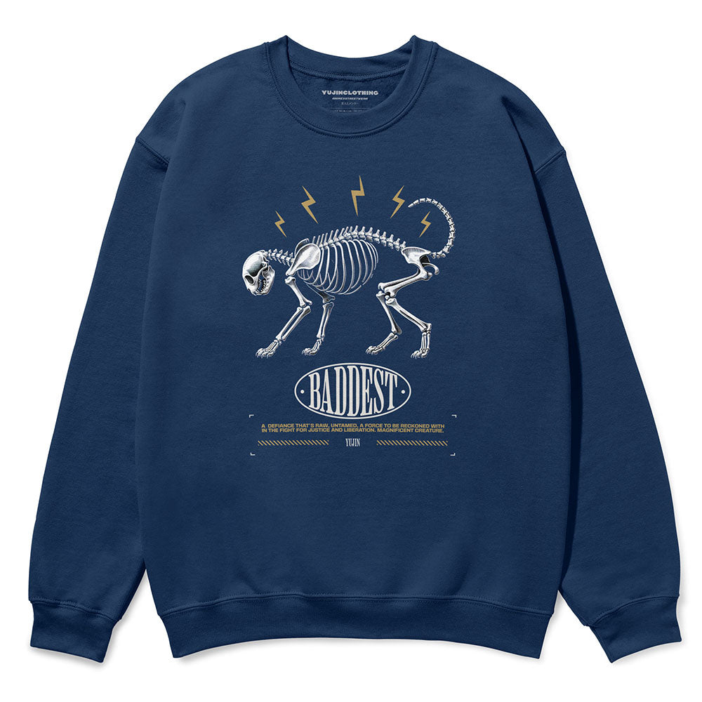 Baddest Cat Sweatshirt