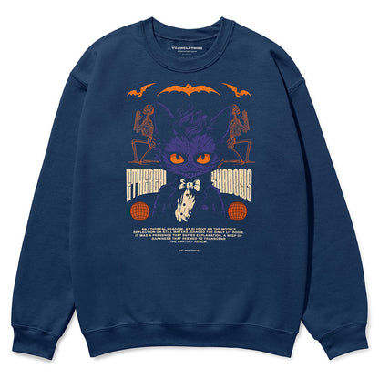 Ethereal Shadows Cat Sweatshirt