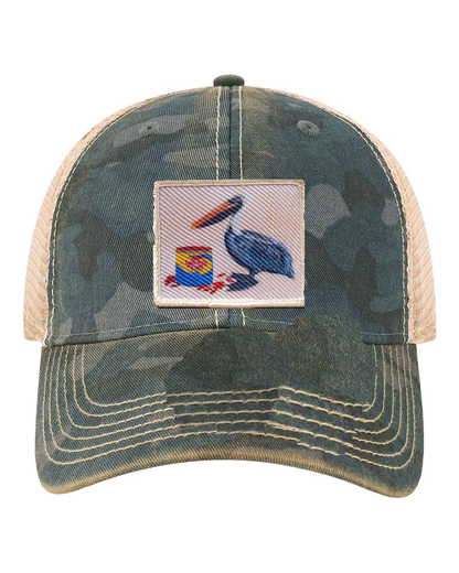 Navy Camo Unstructured