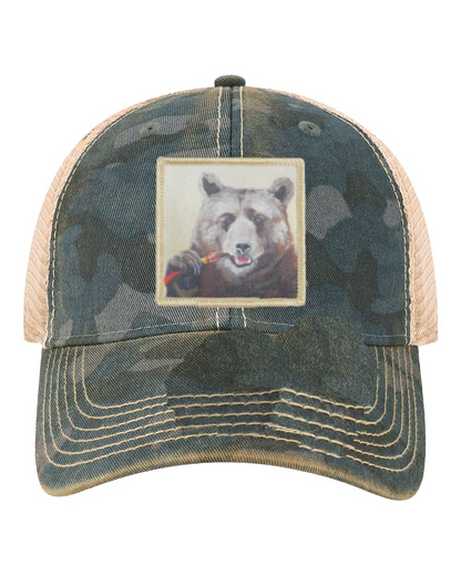 Navy Camo Unstructured