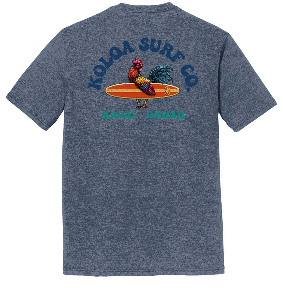 Koloa Cocky Surfer Comfort Tri-Blend T-Shirt
