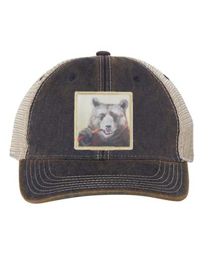 Navy/ Khaki Trucker Cap