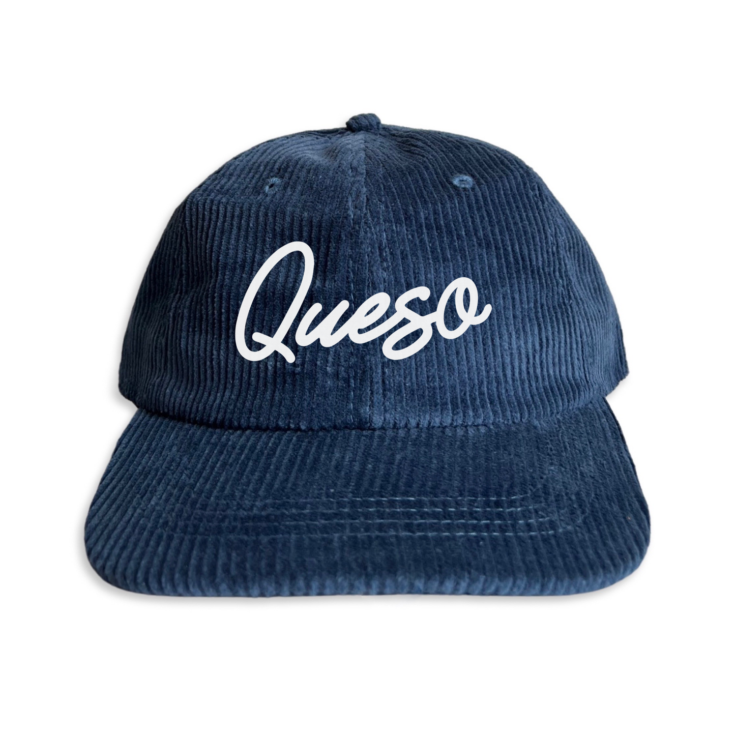 Queso cursive Corduroy Cap