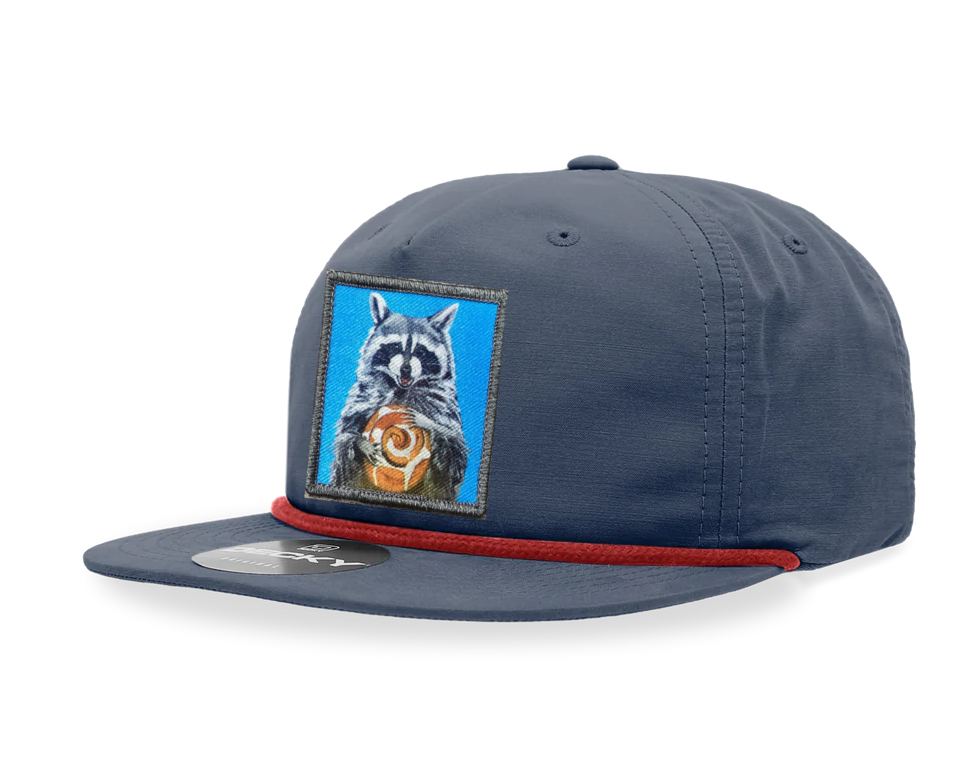 Navy/ Red Rope Cap