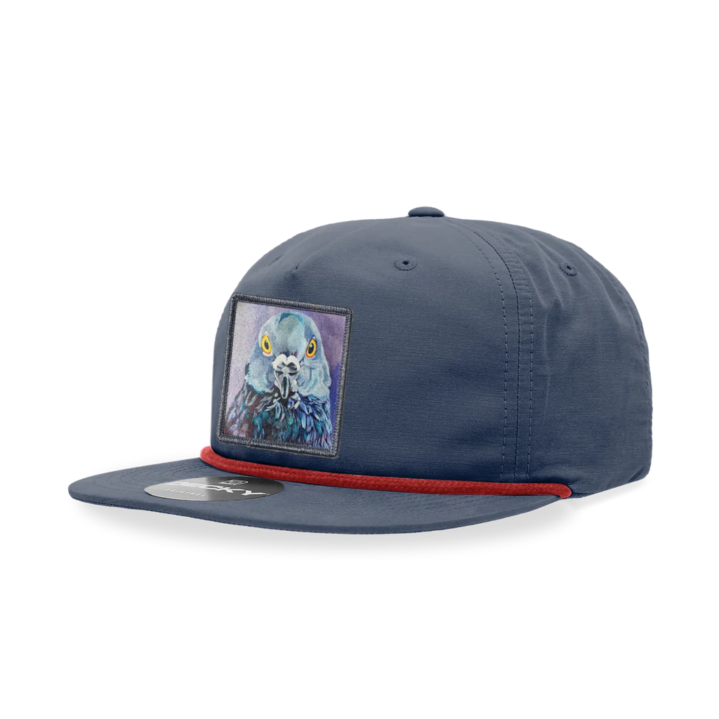 Navy/ Red Rope Cap