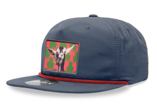 Navy/ Red Rope Cap