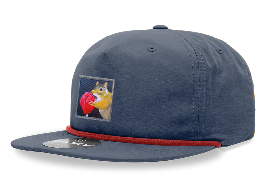 Navy/ Red Rope Cap