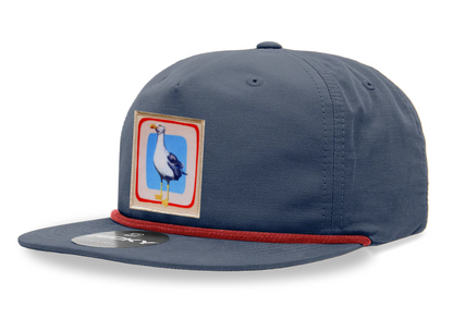 Navy/ Red Rope Cap