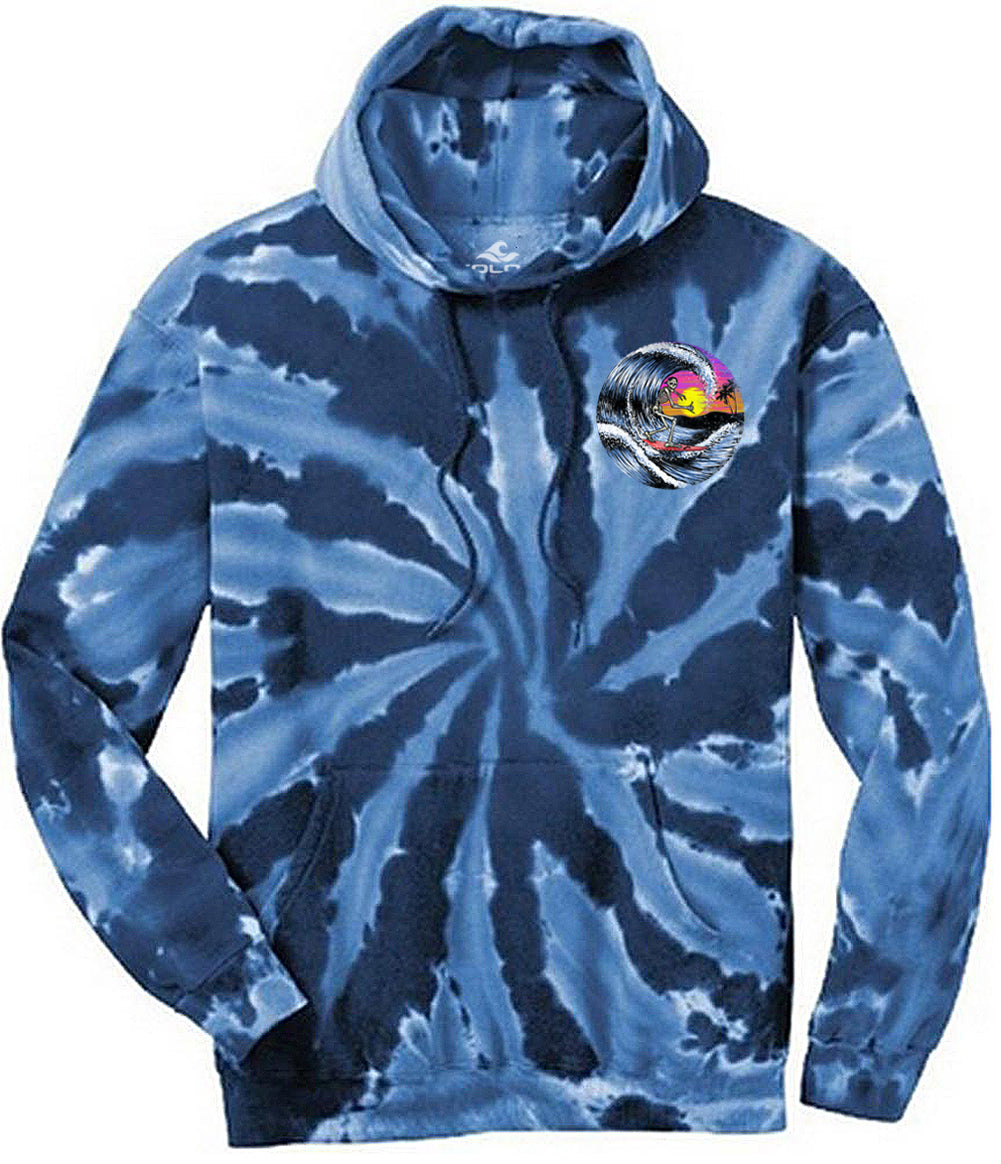 Koloa Spooky Surfer Tie-Dye Hoodie