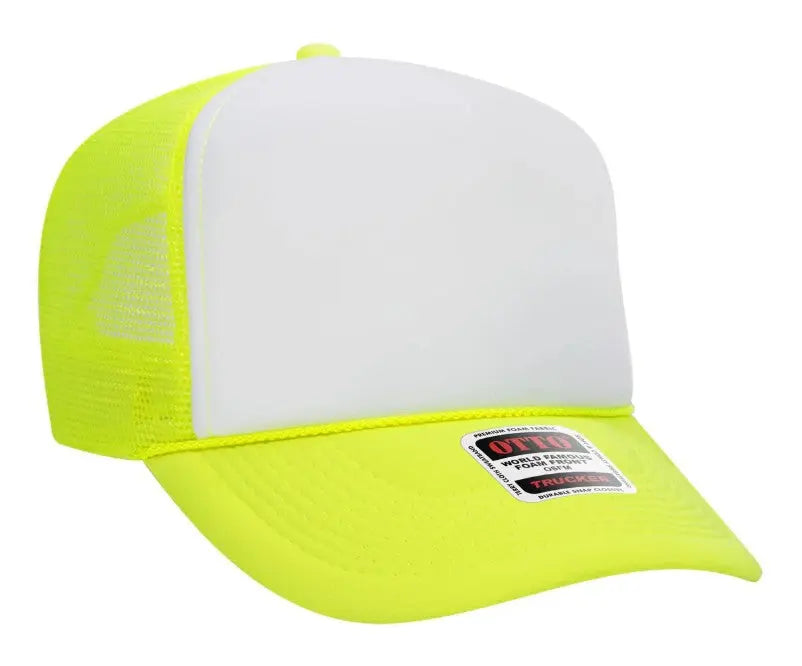 What Happens On The Pontoon Stays On The Pontoon Adult Otto Foam Trucker Hat