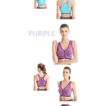 New Dazzling Sports Bra Crop Top Fitness Women Sportswear Feminine Workout Top Bras For Gym Female Underwear Running Push up Yoga Top