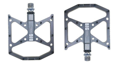 New Ultralight Bicycle Pedals Part Anti-Slip Aluminum Body Road Flat Foot Cycling Sealed 3 Bearing Mountain Bike Pedal Mountain Bike Pedals, Ultra Strong  Machined Bicycle Flat Alloy Pedals Non-Slip