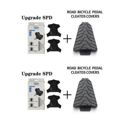 New Upgrade Road Bike Clipless Pedal Platform Adapter Convert For Look System Bicycle Clip Pedal Adaptor Converts Clipless Into Flat Pedals No Cleats Needed Adding Grip And Comfort