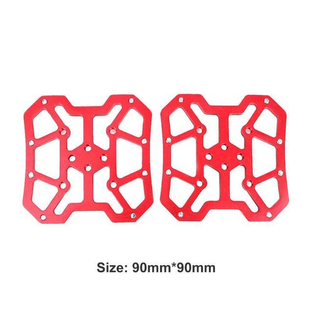Newest Universal Clipless To Platform Adapters Cleats Pedal For Speed play Bike Cycle Platform Adapter Bicycle Universal Clipless Aluminum Alloy Platform Adapters Cleats Pedal
