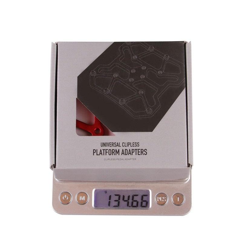 Newest Universal Clipless To Platform Adapters Cleats Pedal For Speed play Bike Cycle Platform Adapter Bicycle Universal Clipless Aluminum Alloy Platform Adapters Cleats Pedal