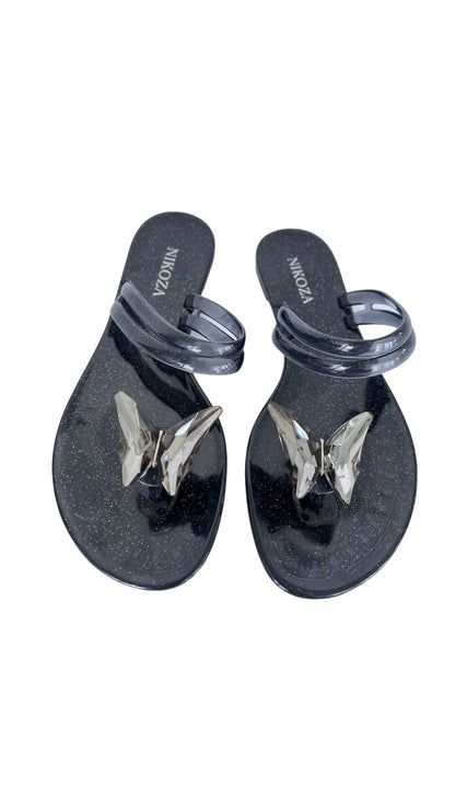 NINA Clear gel beach sandals