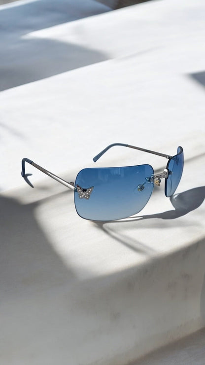 Papillon Black Sunglasses