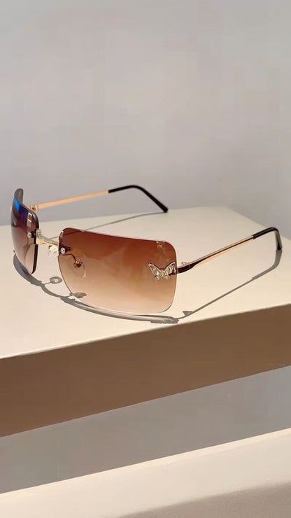 Papillon Purple Sunglasses