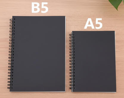 Spiral-Bound Sketchbook & Journal