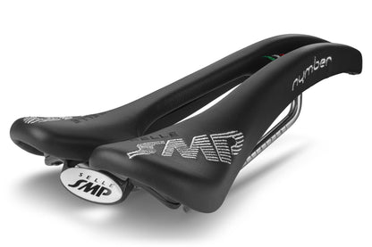 Selle SMP Nymber Saddle with Steel Rails (Black)