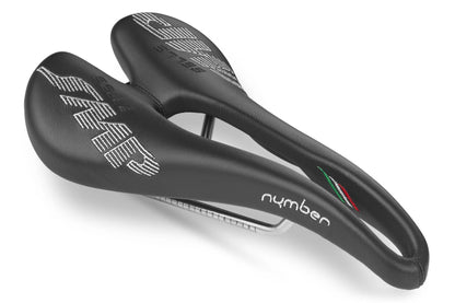 Selle SMP Nymber Saddle with Steel Rails (Black)