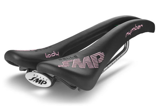 Selle SMP Nymber Saddle with Steel Rails (Lady Black)