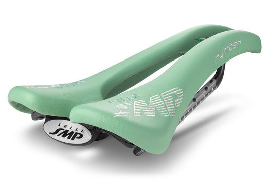 Selle SMP Nymber Saddle with Carbon Rails (Celeste)