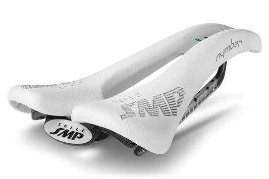 Selle SMP Nymber Saddle with Carbon Rails (White)