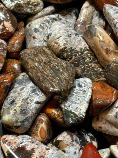 Brecciated Jasper Tumbled Stone